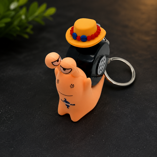 Llavero grabador de voz de One Piece con figura de Luffy