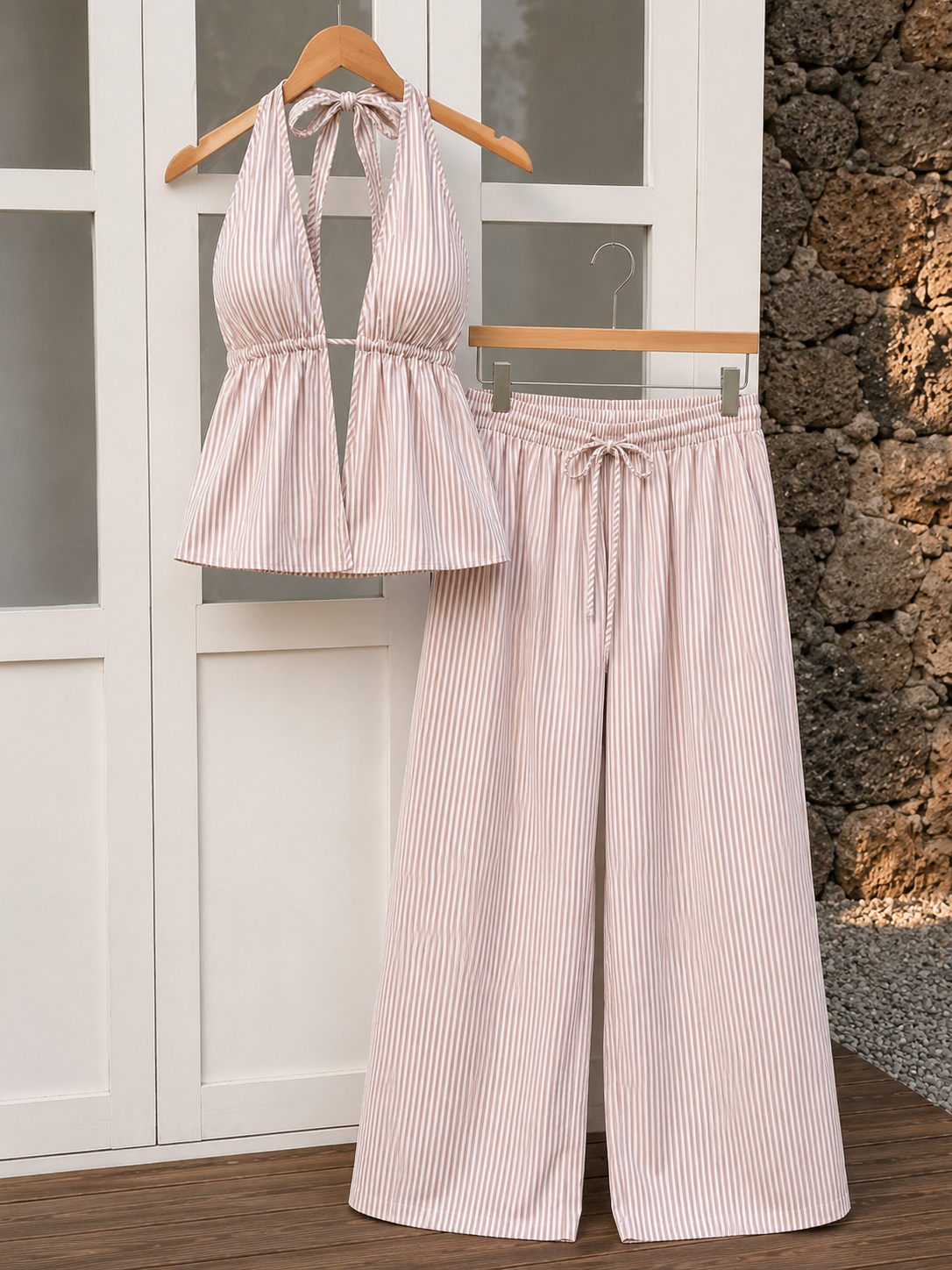 Conjunto Verano Elegance Rayas
