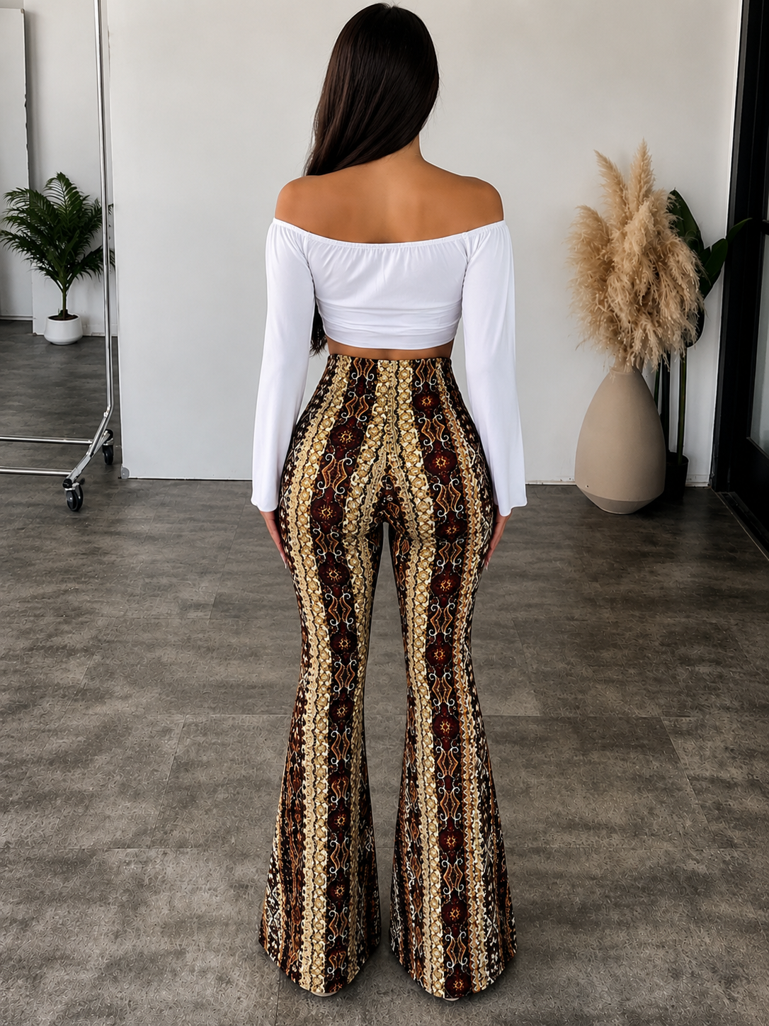 Pantalón Acampanado Boho