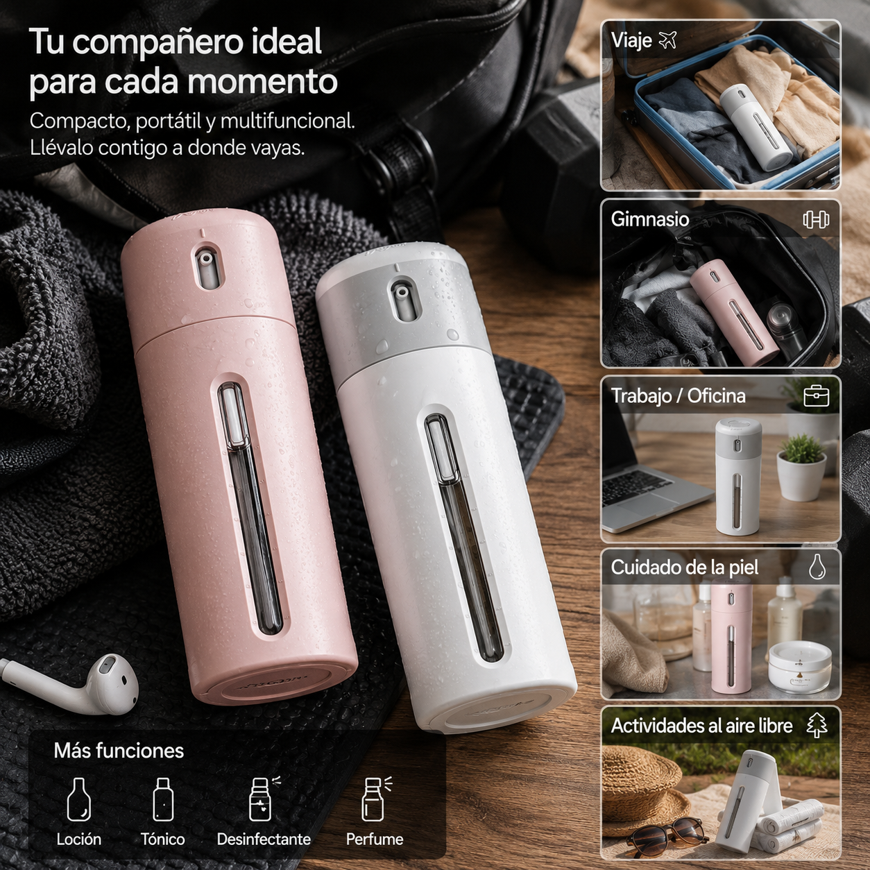 Dispensador de líquidos 4 en 1