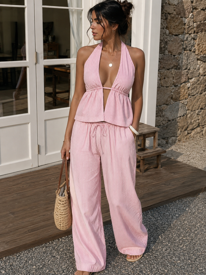 Conjunto Verano Elegance Rayas