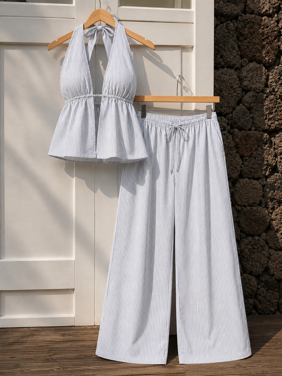 Conjunto Verano Elegance Rayas
