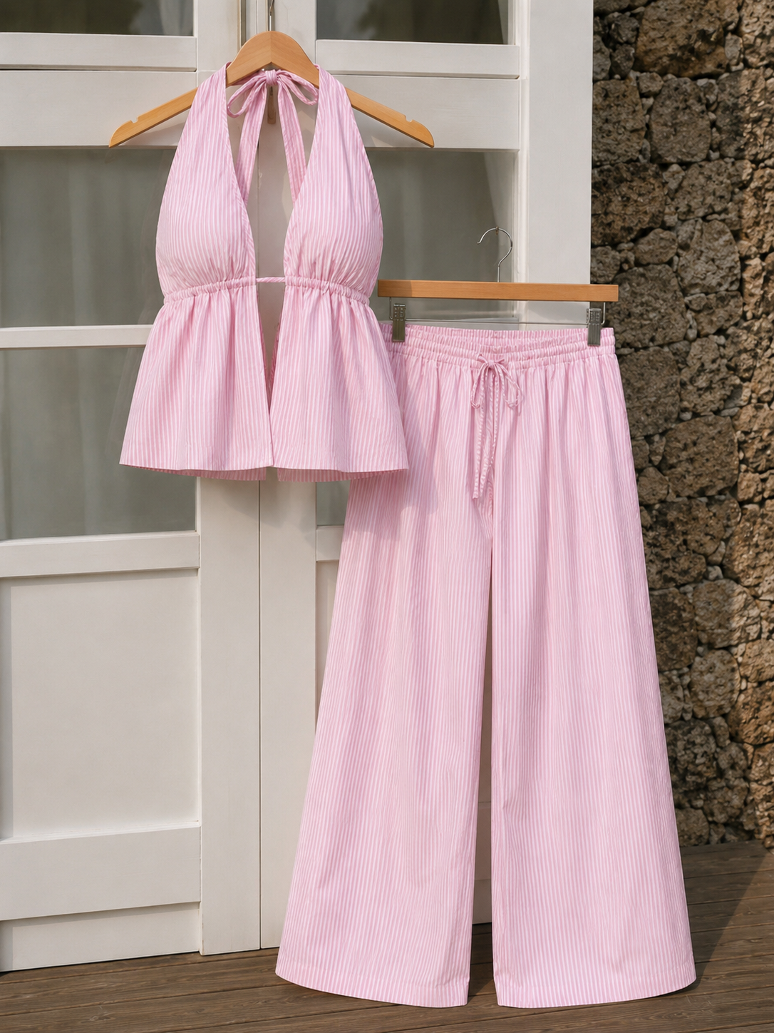Conjunto Verano Elegance Rayas